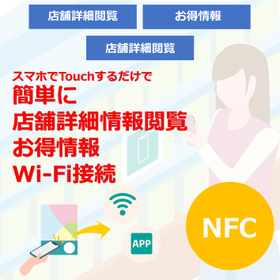 T075 店舗詳細閲覧・お得情報閲覧、Wi-Fi簡単接続を簡単に