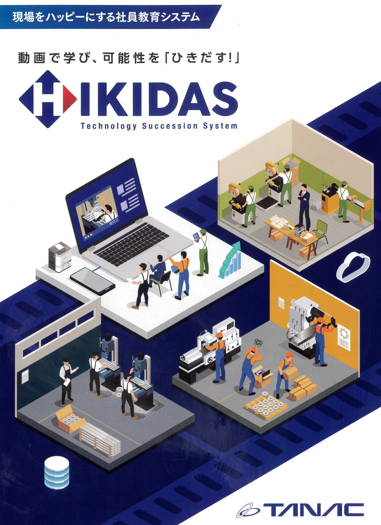 技術伝承・社員教育システム『HIKIDAS』