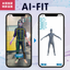 ボディサイズを3Dアバターに自動反映「AI-FIT」