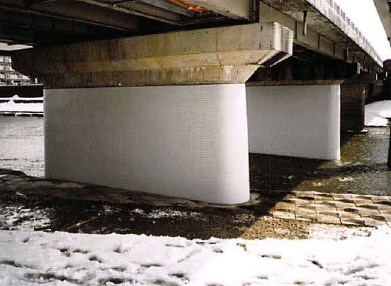 補強筋埋設方式橋脚補強工法『AT-P工法』