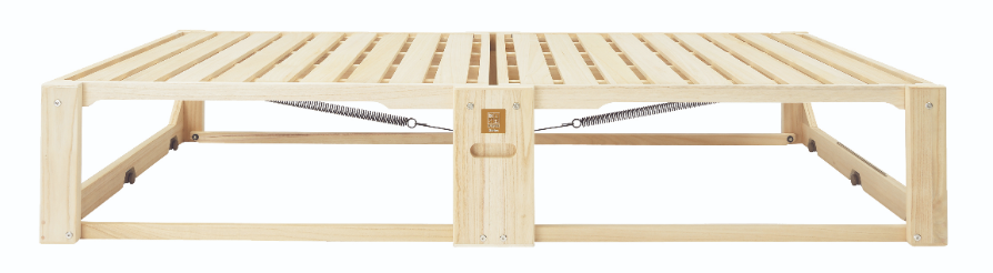 折りたたみベッド『桐らくねプレミアム』