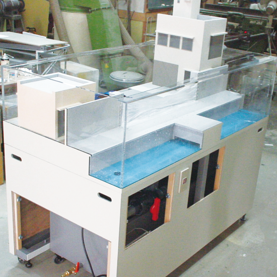 【実験用模型】実物では検証できない事を模型で代用!