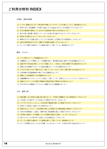 よくあるご質問・ご要望【分野別】