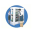 Separate type showcase "Open showcase with insulated rear door"