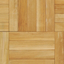 Teak parquet unpainted - solid flooring -