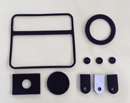 加工方法『プレス抜き加工、カッティング加工、手加工』