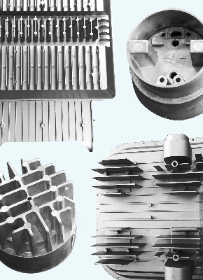 125トンの小物～2250トンまでの大型が提案可能 ダイカスト