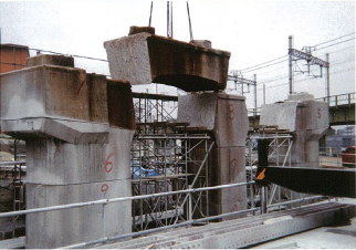 切断撤去工事　ダイヤモンドワイヤーソー工法