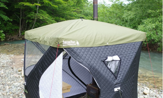 日本製 アウトドアサウナ『SaunaHax』