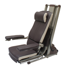 【制作事例】電動昇降座いす 独立宣言暖らん