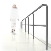 パブリックファニチャー【鋳鉄・鋼管を用いた横断防止柵の標準品】