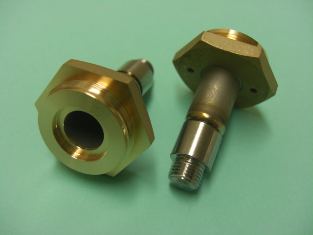 高周波による銀ロウ付け加工サンプル