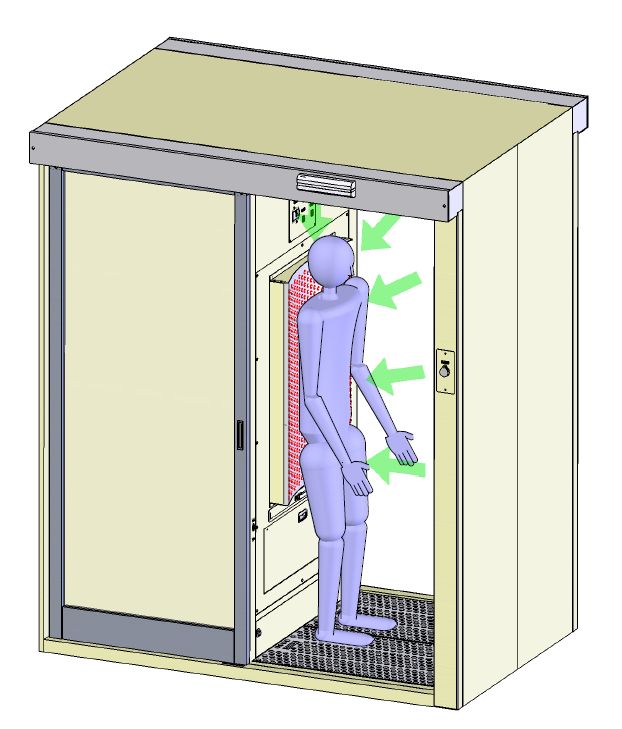 異物混入対策に！エアシャワー「背吸の塵（はいすいのじん）」