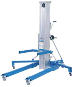 可搬式マテリアルリフト『SLAシリーズ』