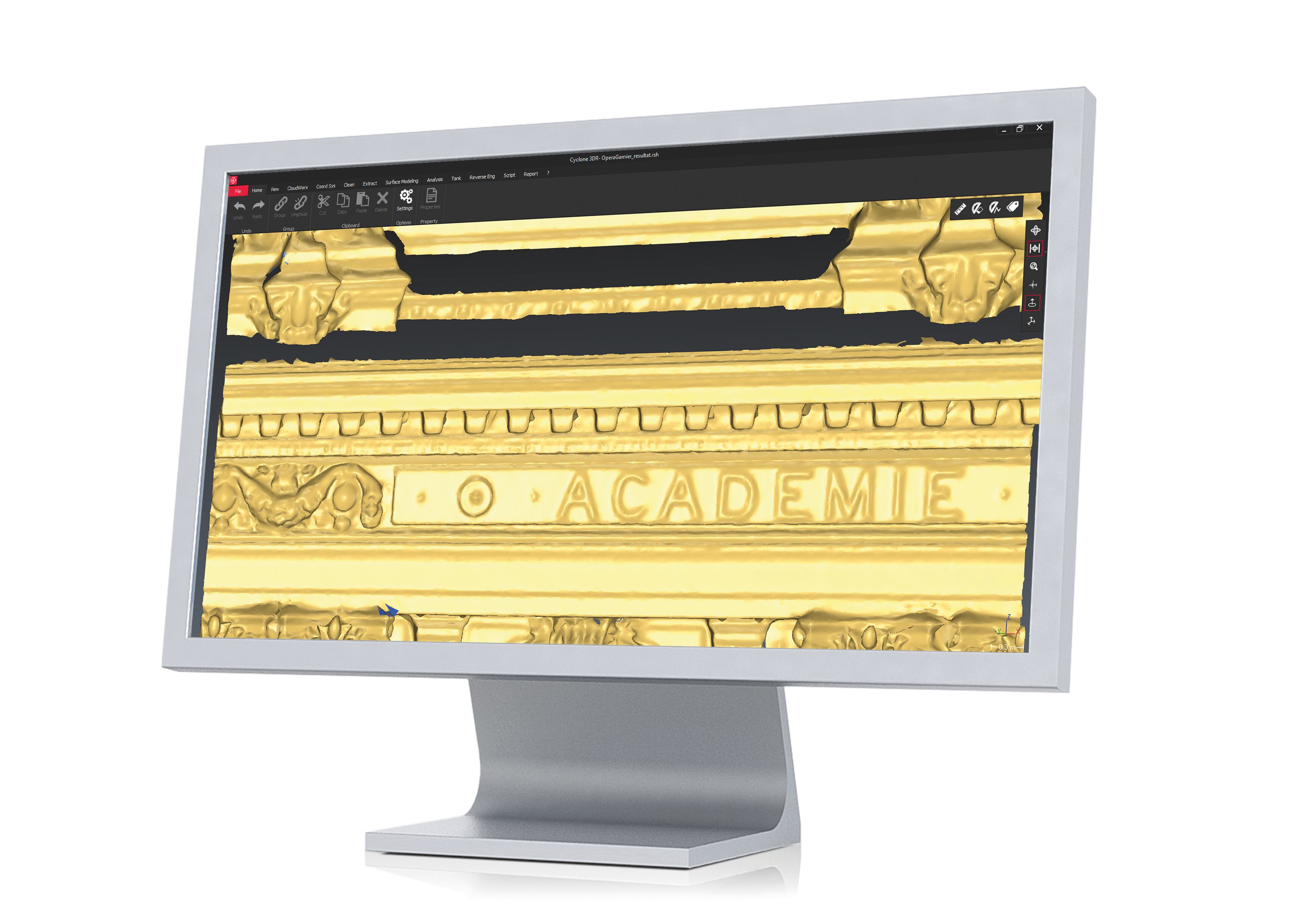 オールインワン点群活用ソフト『Cyclone 3DR』