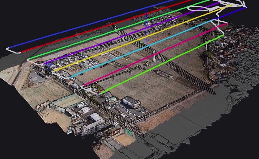 UAVレーザ測量サービス