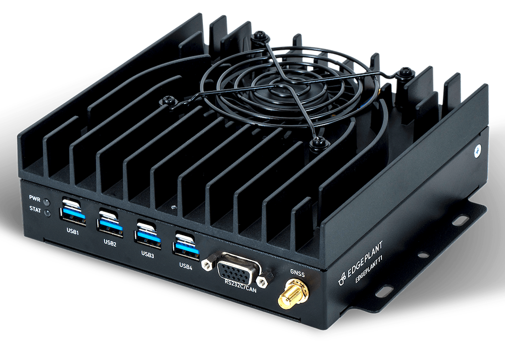 Jetson TX2搭載 車載向けエッジAIコンピュータ 