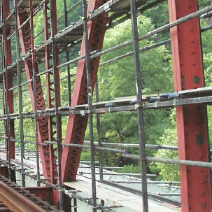 FRP足場材『コンポーズパイプ(R)』