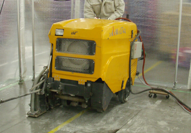 ダイヤモンド工法 電動フラットソーイング