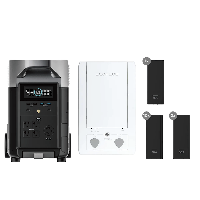 EcoFlow スマートホームパネル＋DELTA Proセット ジュンテクノサービス