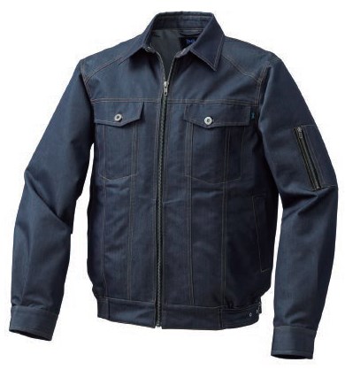 綿・ポリ混紡デニム調空調服『KU91960』