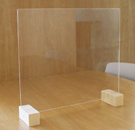 飲食店向け　飛沫ガードパネル『ZK-03』