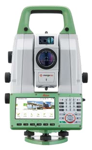 表面検査と土量算出の計測に最適なトータルステーション「MS60」