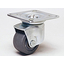 Electrostatic discharge prevention low-profile heavy-duty caster