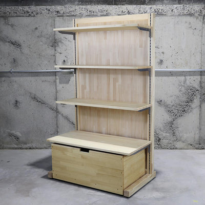 ディスプレイ什器『ナチュラルウッドシリーズ』 KURO | イプロス