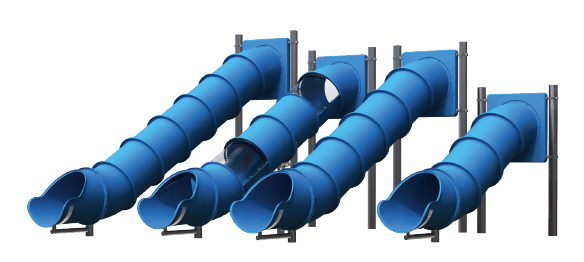 遊具『Sチューブスライダー』