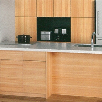 システムキッチン『奈良の木のキッチン　大和厨』