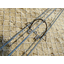 Using three rebar is a simple spray method formwork - Easy Shelf method, Sanbo type.