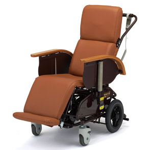 電動昇降フルリクライニングキャリー（車いす）『FC-320』