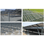 Solar cell array support frame