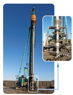 相対攪拌式深層混合処理工法『DCS工法』