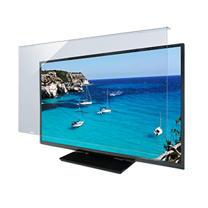 ブルーライトカット液晶テレビ保護パネル『50AB5』＜ベルト付＞ | エム