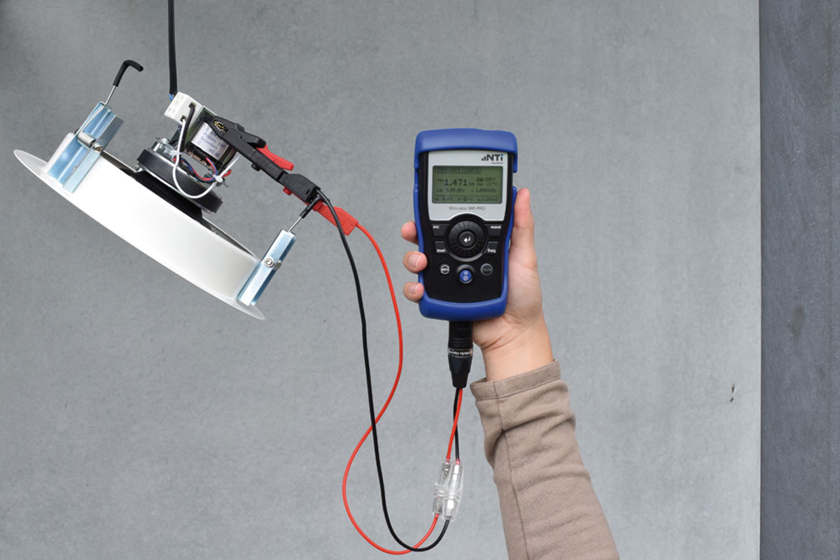 NTI AL1 MR1 オーディオ測定機器セット　ジャンク品 非常放送・防災放送設備検査セット エヌティーアイジャパン | イプロス