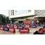 Soccer match promotional banner, spring banner, outdoor event promotion,