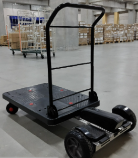 【工場・物流倉庫に】重たい荷物も楽々運搬できる電動台車