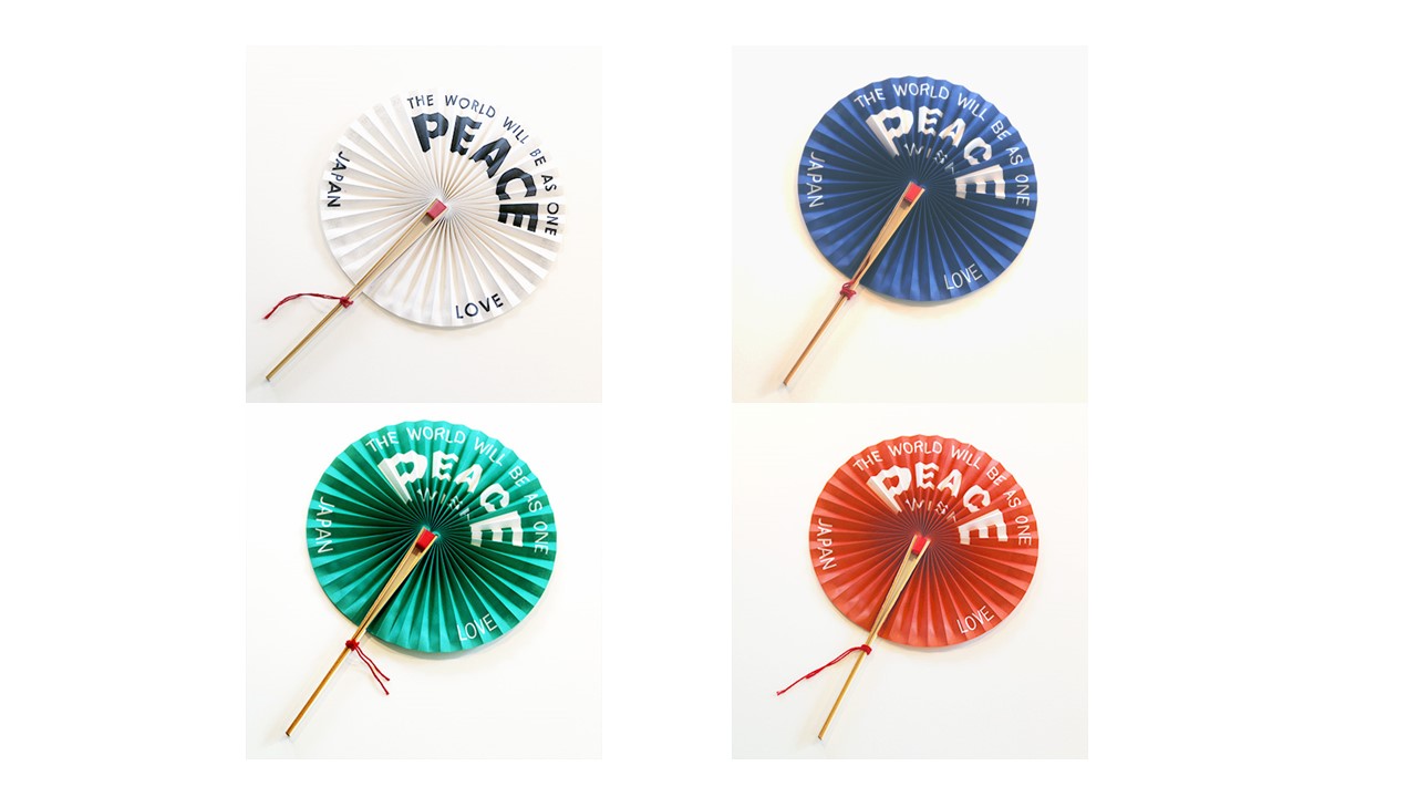 広島に贈られた折り鶴を再生したデザイン扇『FANO（ファーノ）』