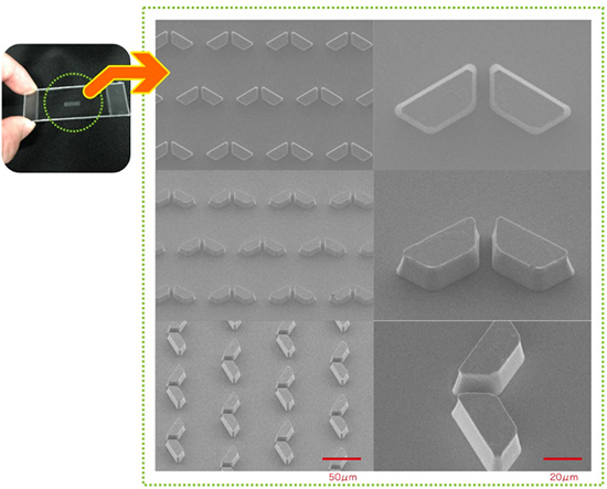 『マイクロオーダー成形品』
