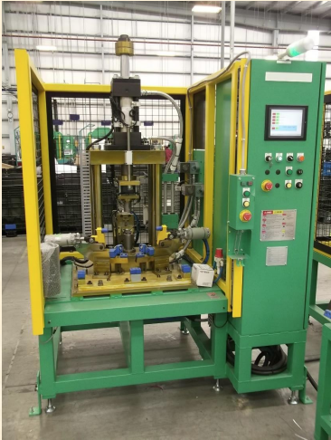 【油圧で自動圧入（サーボも可）ロードセルで圧入管理】圧入設備