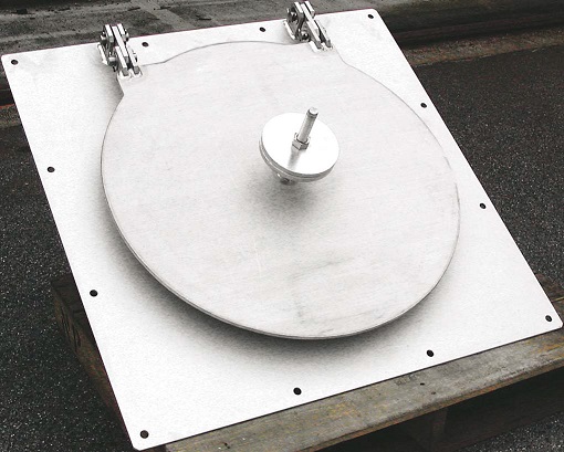 簡易水門 「アンカー式ヒュームフラップ」