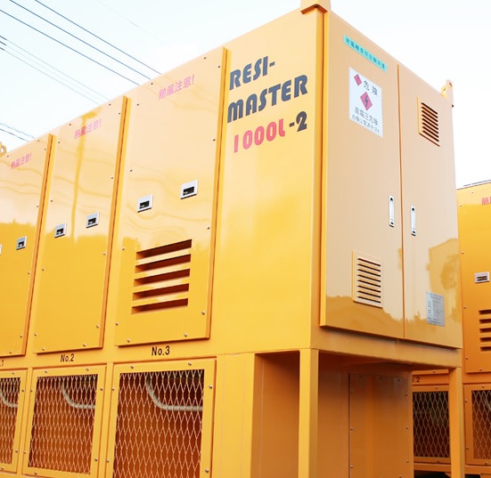 乾式発電機負荷試験装置『RESI-MASTER』