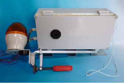 落石警報機『バッテリ式土砂崩れ地滑り警報装置』