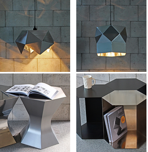 メタルインテリア　無機質 Modern metal