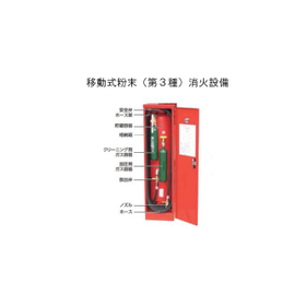移動式粉末（第３種）消火設備/移動式二酸化炭素消火設備