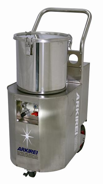 低圧力排水管洗浄機『ARKIREI（アーキレイ）』