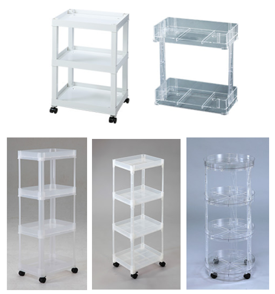 樹脂製什器『プラスラック』