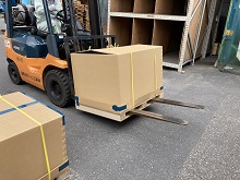 環境負荷CO2削減と共に、生産性UPの提案（段ボールパレット等）